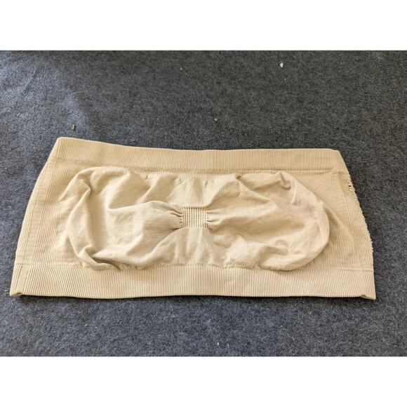 Seamless Sculpt Bandeau Bra Ochre Tan Size L - Picture 1 of 5